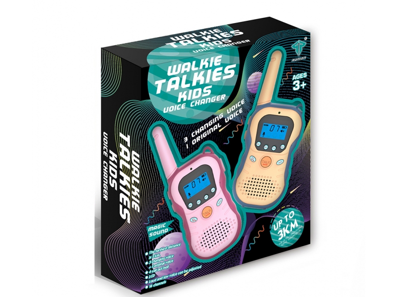 Set 2 statii Walkie Talkie pentru copii, AliBibi pana la 3 km