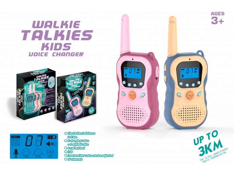 Set 2 statii Walkie Talkie pentru copii, AliBibi pana la 3 km