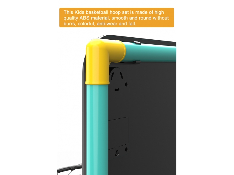 Set baschet AliBibi cu plasa pentru minge