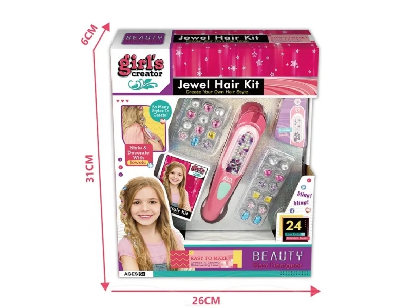 Set creativ pentru decorarea parului AliBibi