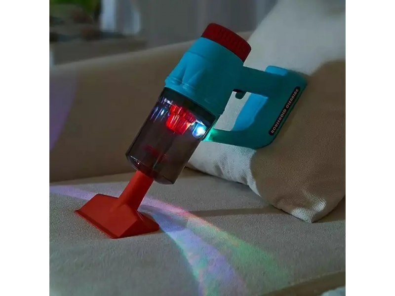 Set de curatenie AliBibi, cu mop, aspirator robot, aspirator vertical si alte accesorii