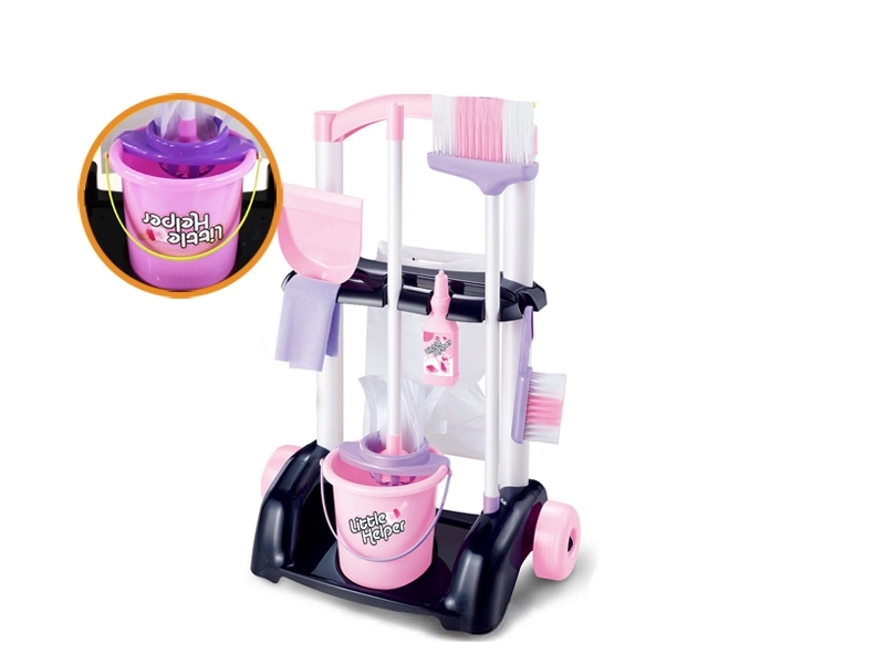 Set de curatenie Alibibi Little Helper cu matura si galeata