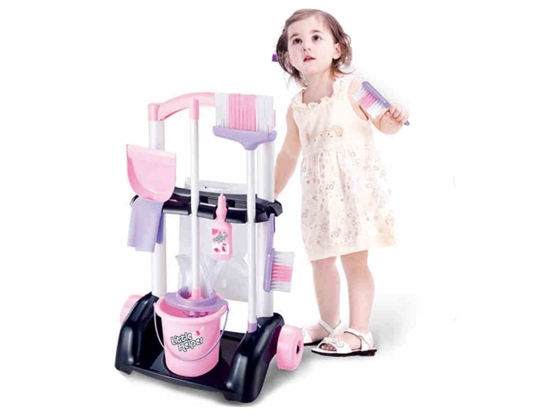 Set de curatenie Alibibi Little Helper cu matura si galeata