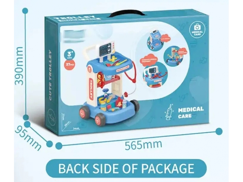 Set de doctor AliBibi cu 37 accesorii incluse 