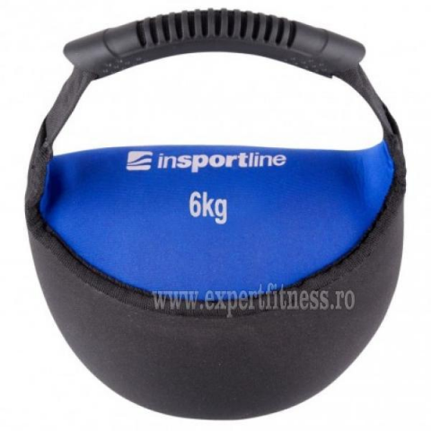Set gantere neopren inSPORTline Bell-Bag 1-6 kg