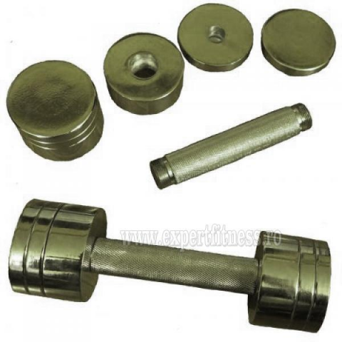 Set gantere reglabile Active 2 x 2.5 kg 