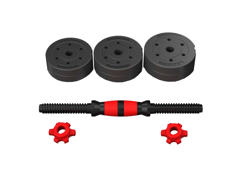 Set gantera reglabila BodyFit BGR10 10 kg 	