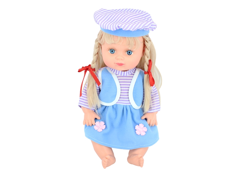 Set papusa si carucior landou pliabil Alibibi