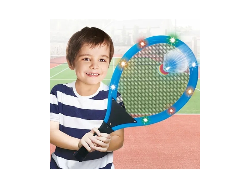 Set rachete badminton cu lumini AliBibi