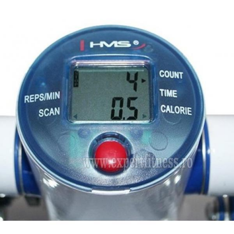 Stepper cu corzi HMS 3025 Alb-Albastru