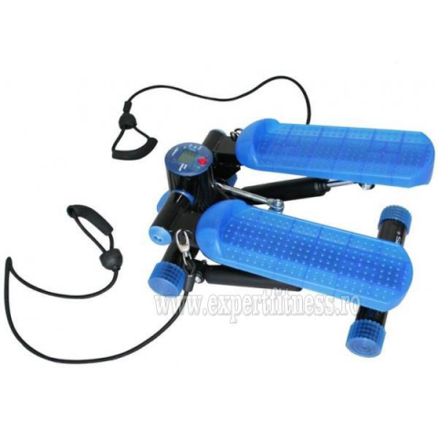 Stepper cu corzi HMS 3025 Negru-Albastru