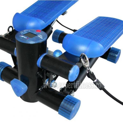 Stepper cu corzi HMS 3025 Negru-Albastru