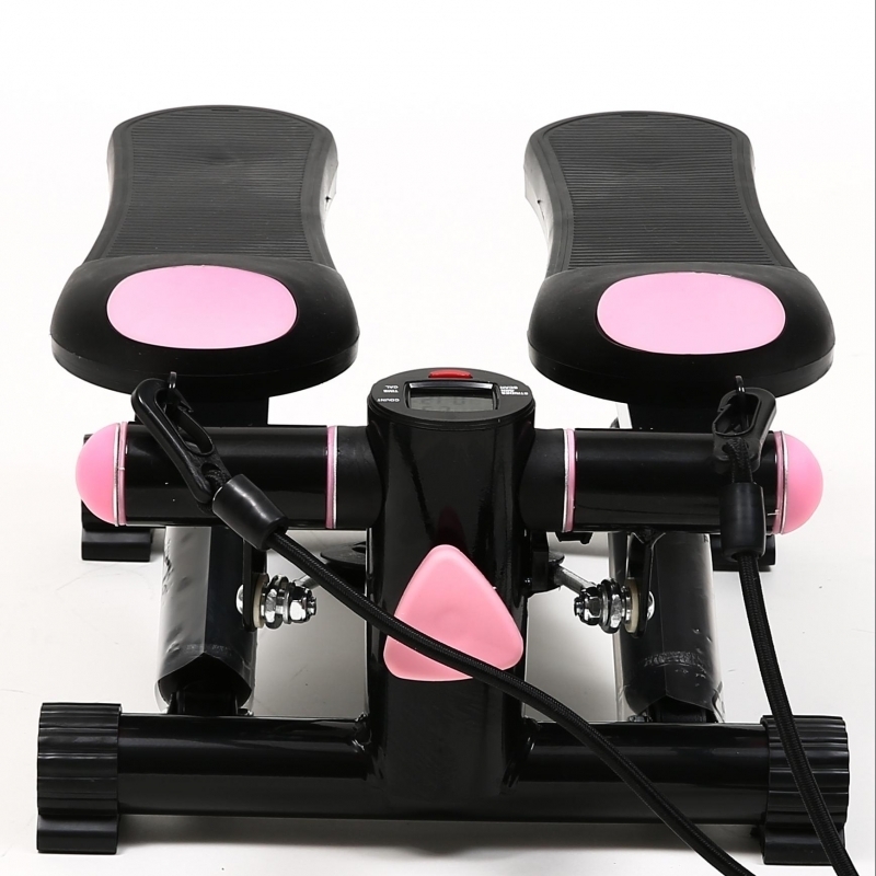 Stepper FitTronic S103, afisaj electronic, corzi pentru antrenarea bratelor