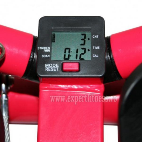 Stepper Mini Twist cu corzi HMS S3032- rosu