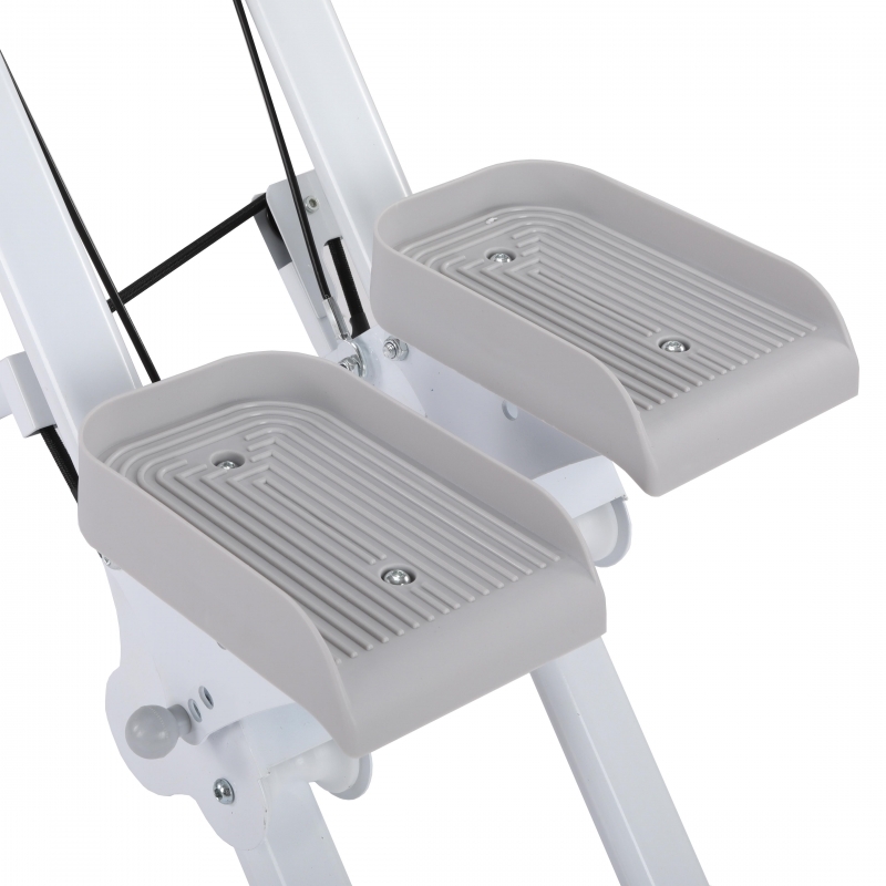 Stepper vertical FitTronic Climber Ultra 800, maner ajustabil, afisaj electronic, greutate suportata 100 kg, pliabil
