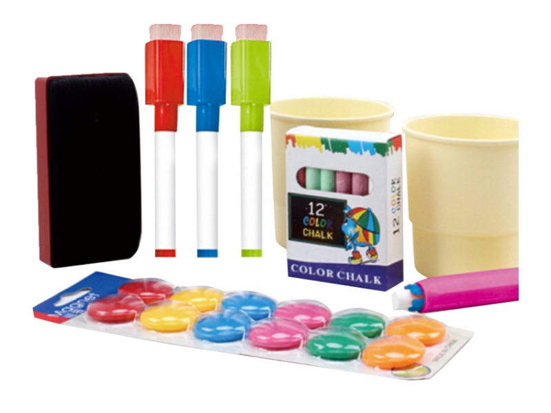 Tabla magnetica de scris si desenat cu doua fete Alibibi