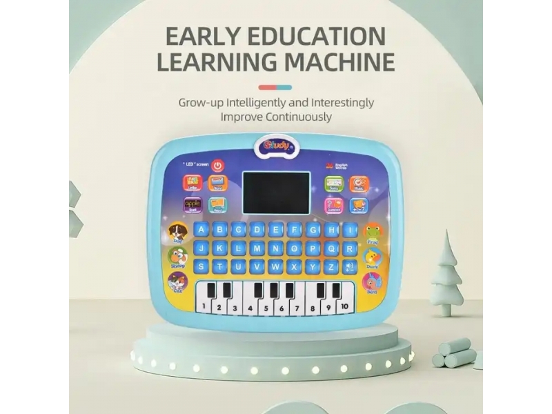 Tableta AliBibi Invatam limba engleza, roz