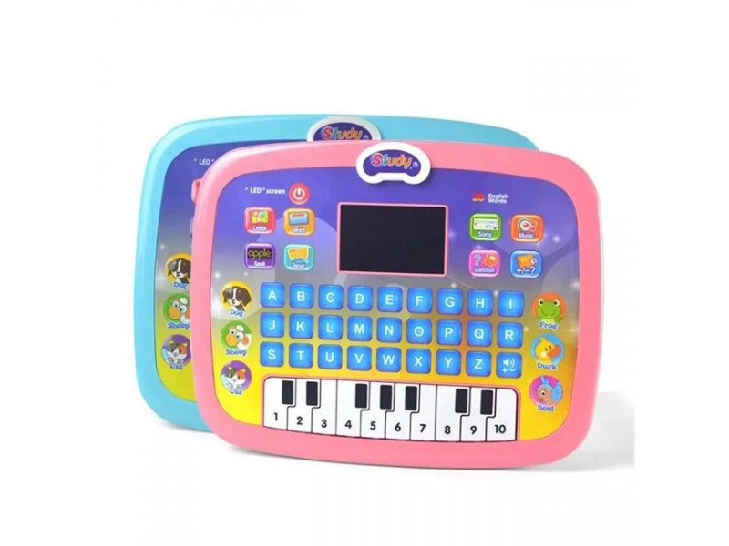 Tableta AliBibi Invatam limba engleza, roz