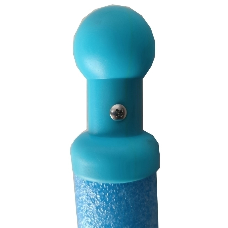 Trambulina AliBibi Fun 506, albastra, diametru 183 cm ( 6 FT ), plasa de siguranta, scara inclusa, plasa rezistenta UV, structura metal