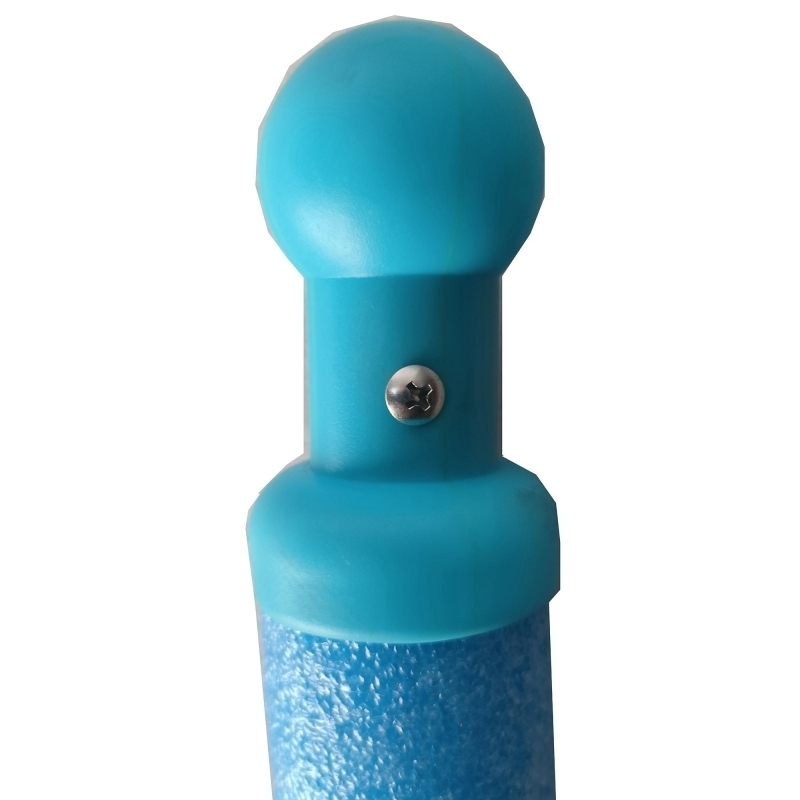 Trambulina AliBibi Fun 510, albastra, diametru 305 cm ( 10 FT ), plasa de siguranta, scara inclusa, plasa rezistenta UV, structura metal