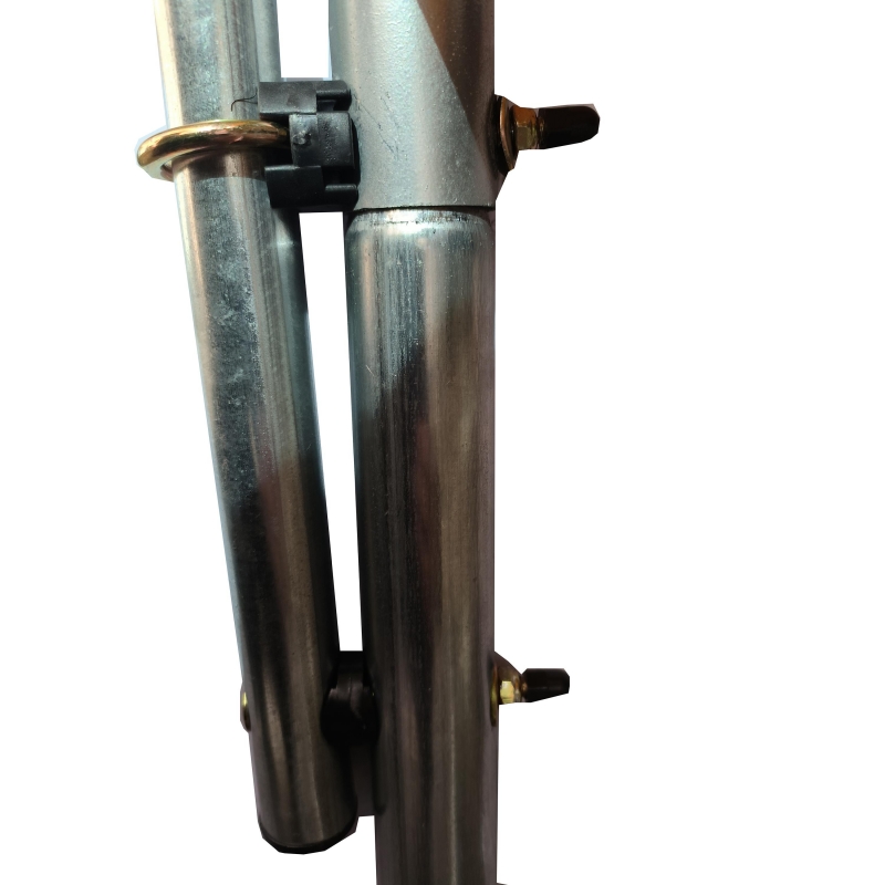 Trambulina AliBibi Fun 706, galbena, diametru 183 cm ( 6 FT ), plasa de siguranta, scara inclusa, plasa rezistenta UV, structura metal