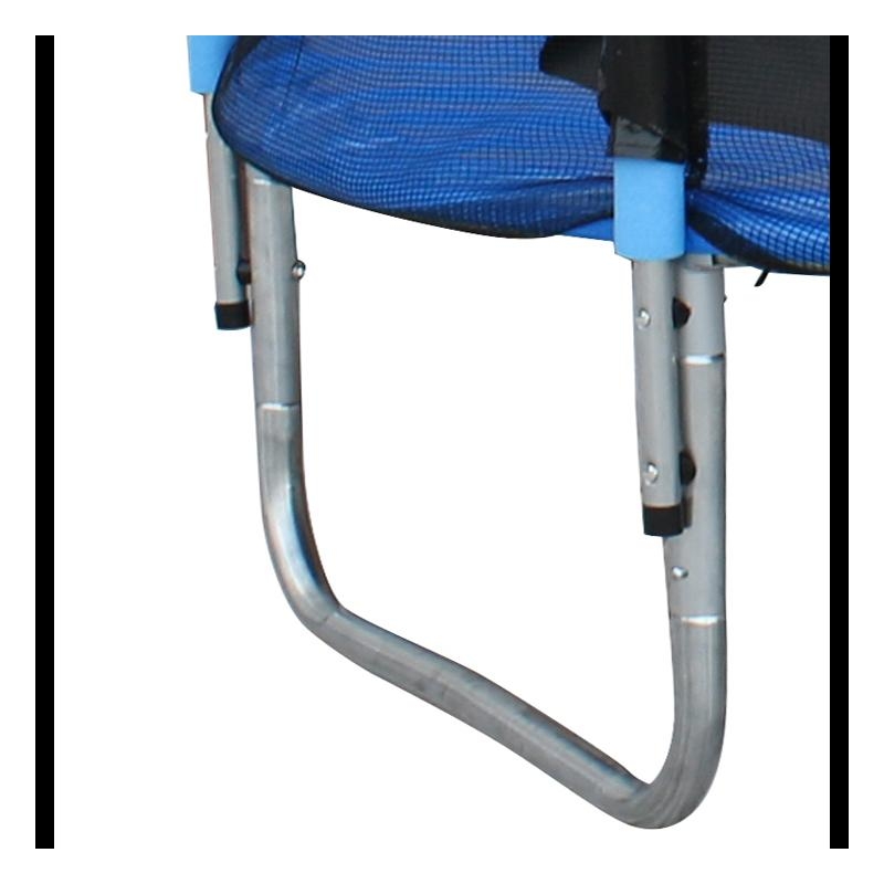 Trambulina DeHome, diametru Jumper 1006, diamentru 183 cm (6 FT), plasa de siguranta, plasa rezistenta UV, structura metal