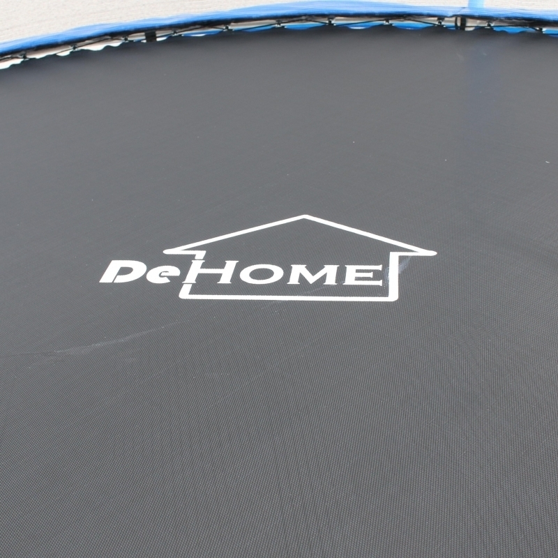 Trambulina DeHome Jumper 1010, diametru 305 cm ( 10 FT ), plasa de siguranta, scara inclusa, plasa rezistenta UV, structura metal