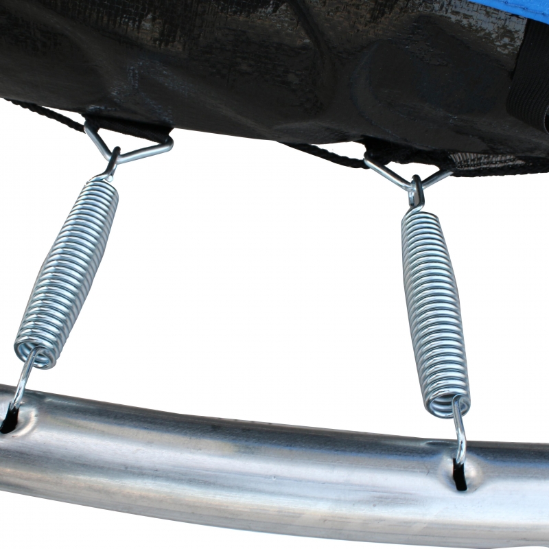 Trambulina DeHome Jumper 3006, diametru 183 cm ( 6 FT ), stalpi curbati tip pampkin, plasa de siguranta, plasa rezistenta UV, structura metal