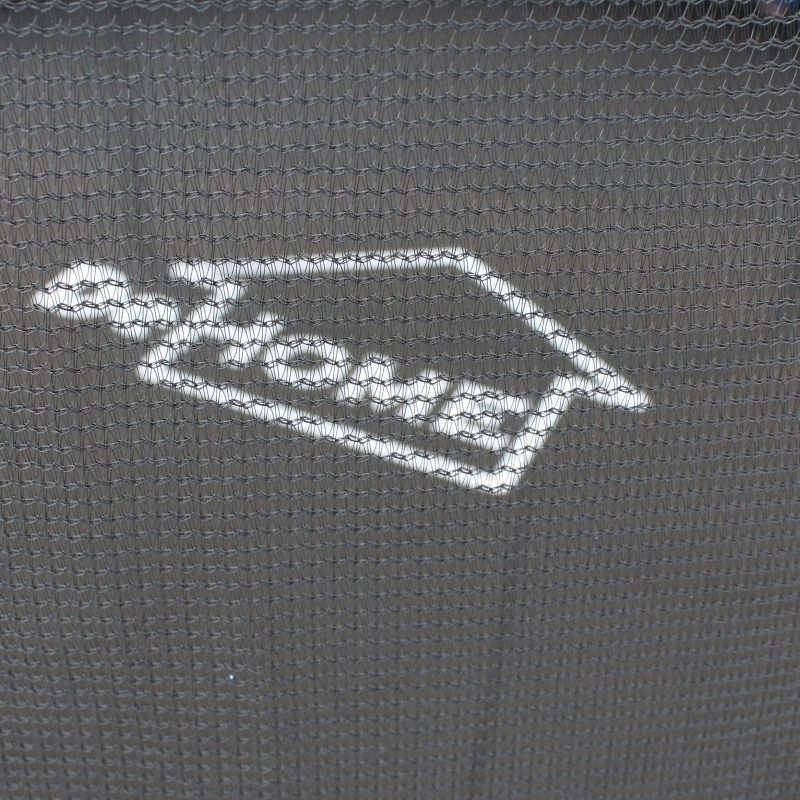 Trambulina DeHome Jumper 3008, diametru 244 cm ( 8 FT ), plasa de siguranta, scara inclusa, stalpi curbati tip pampkin, plasa rezistenta UV, structura metal