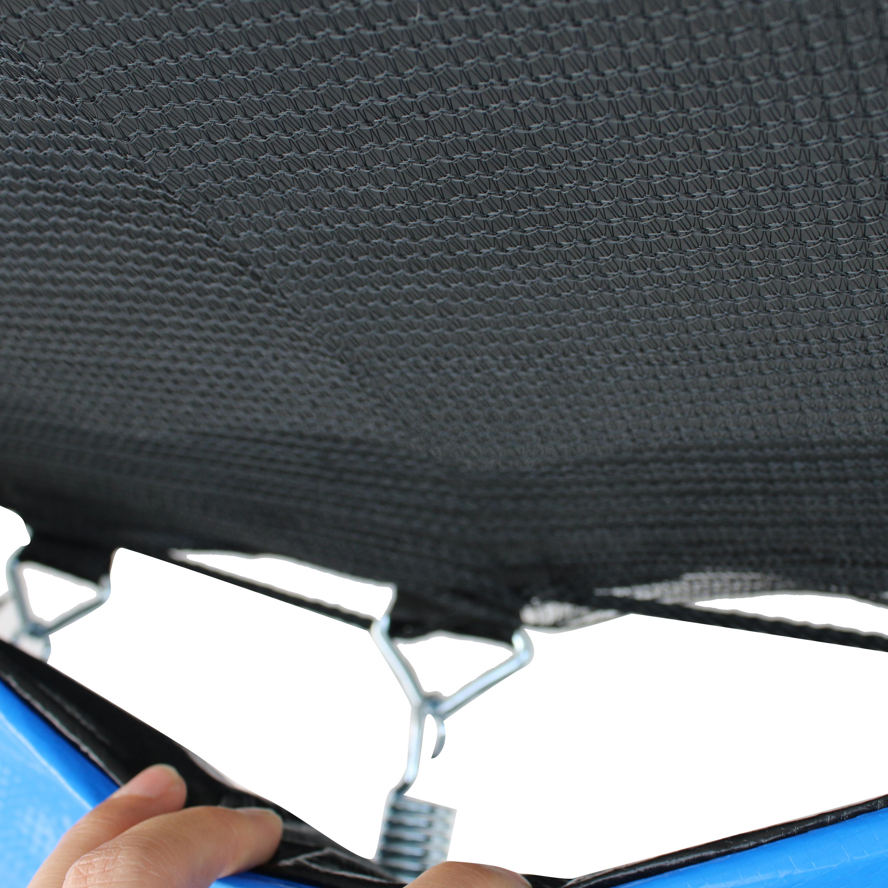 Trambulina DeHome Jumper 3010, diametru 305 cm ( 10 FT ), plasa de siguranta, scara inclusa, stalpi curbati tip pampkin, plasa rezistenta UV, structura metal