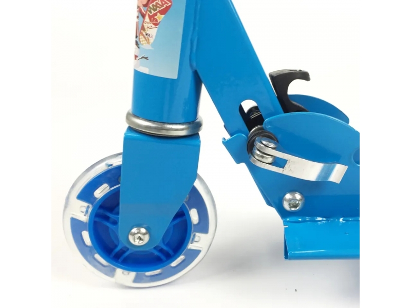 Trotineta AliBibi pliabila, cu roti luminoase