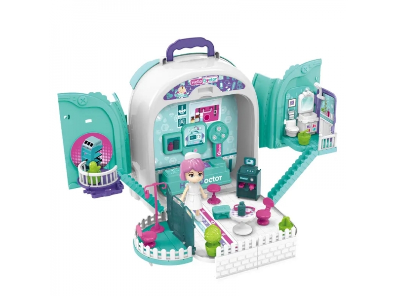 Trusa de doctor 3 in 1 sub forma de rucsac AliBibi