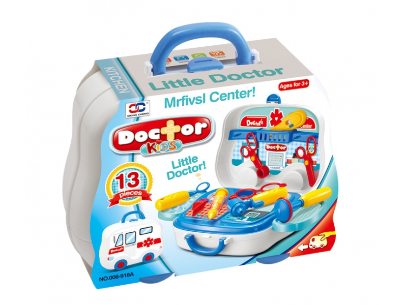 Trusa de doctor AliBibi in forma de ambulanta