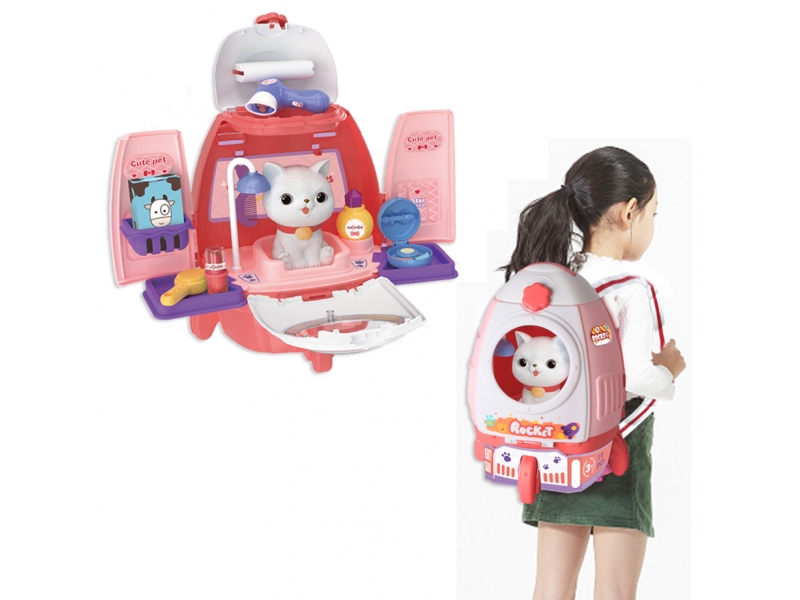 Trusa de machiaj si accesorii pentru animale de companie AliBibi