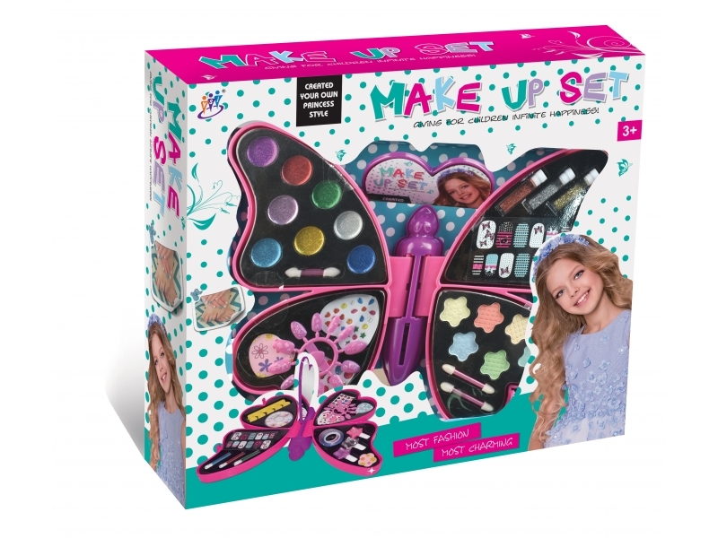 Trusa machiaj fluture AliBibi