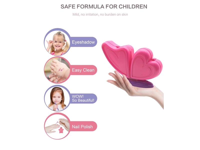 Trusa machiaj fluture AliBibi