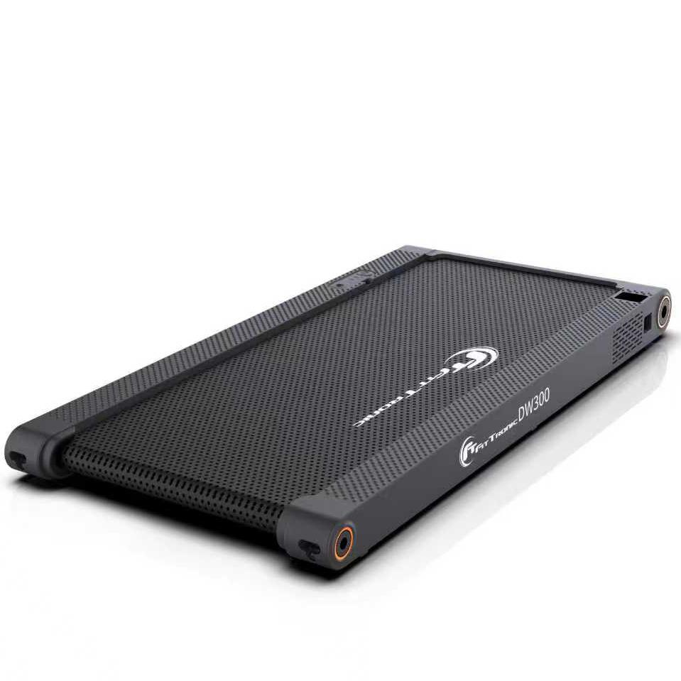Banda de alergare FitTronic Delta Walk 300, 2 in 1 banda si aparat de vibromasaj, greutate maxima admisa 120 kg, robustete, confort si tehnologie inteligenta cu functii premium de masaj