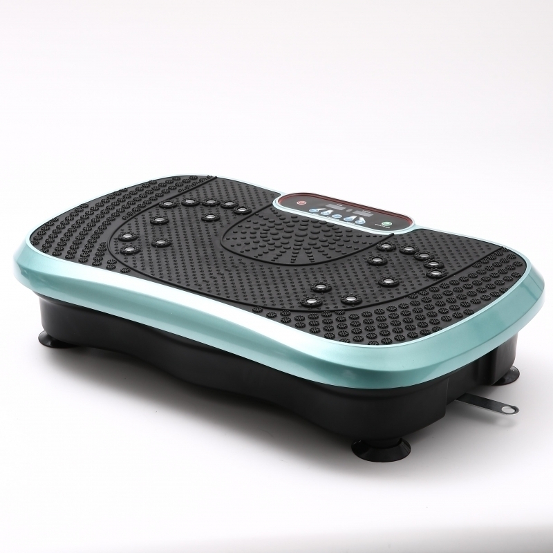 Aparat vibromasaj FitTronic VM1000, 2 x ecran LCD, 99 trepte de viteza, cu telecomanda inclusa, corzi incluse