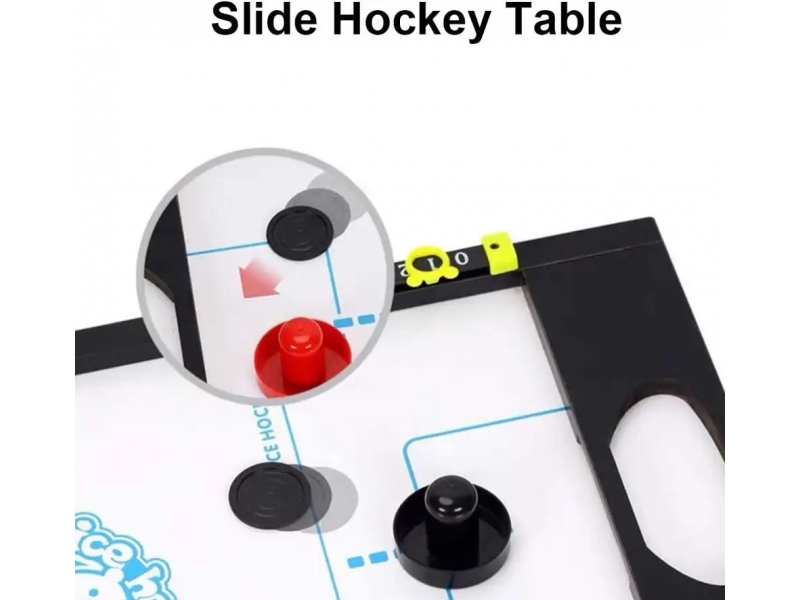 Joc multifunctional 4 in 1 AliBibi: foosball, tenis, biliard si hochei