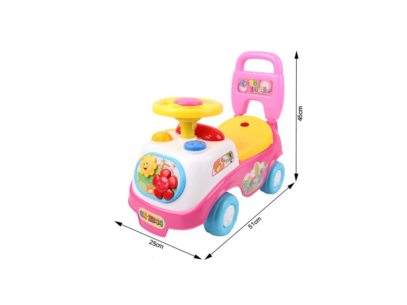 Masinuta Ride On AliBibi cu sunete si claxon, tip premergator