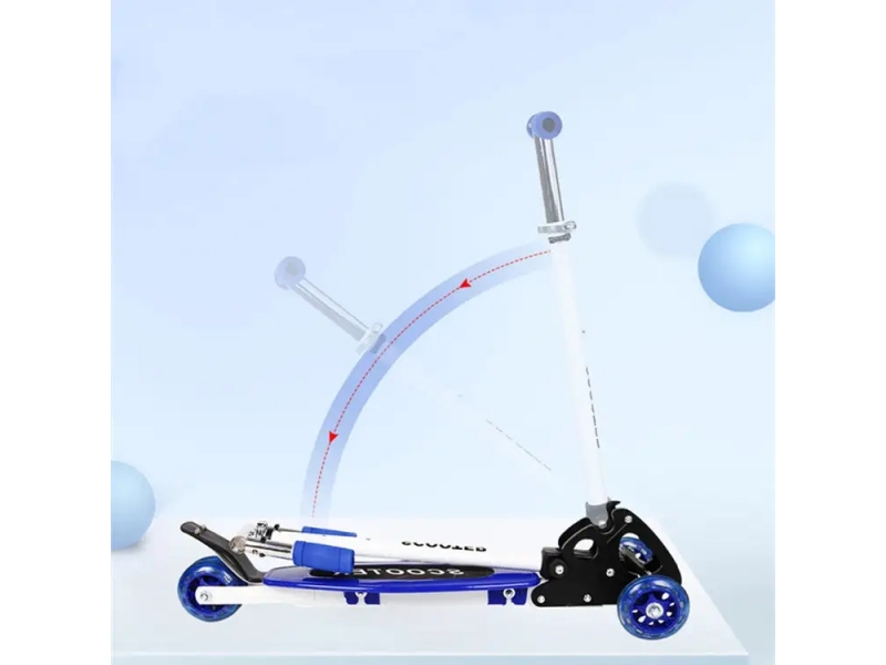 Scooter AliBibli, pliabil, potrivit de la 2 ani pana la 8 ani