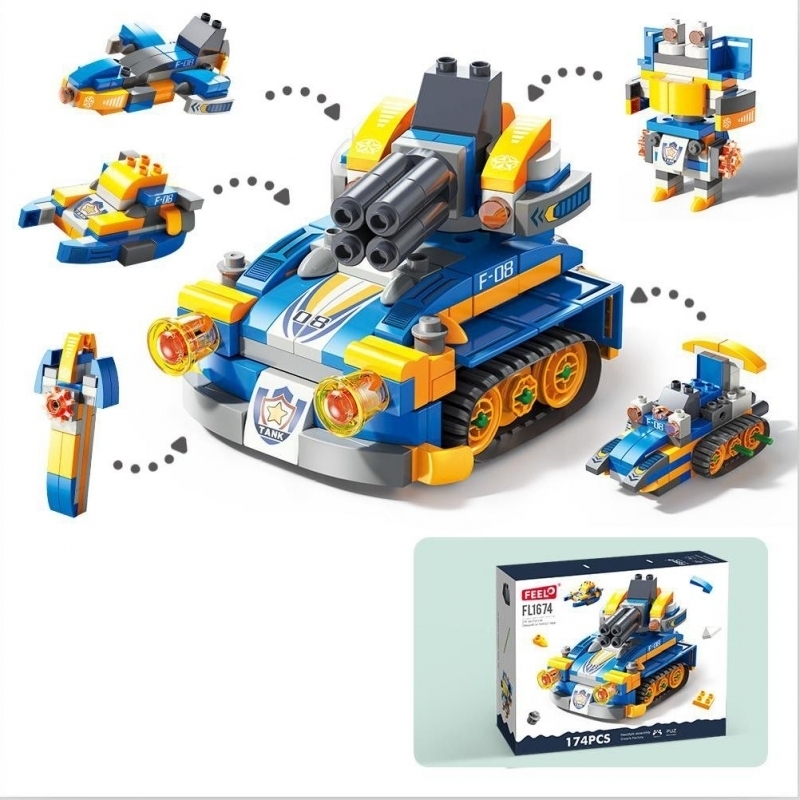 Set de constructie Tanc AliBibi