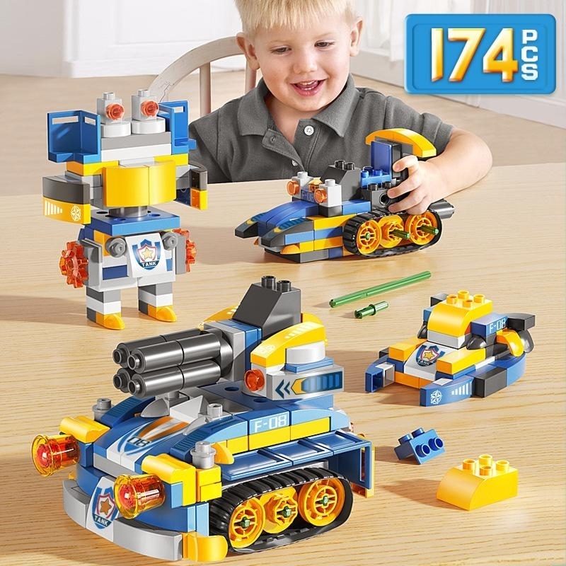 Set de constructie Tanc AliBibi