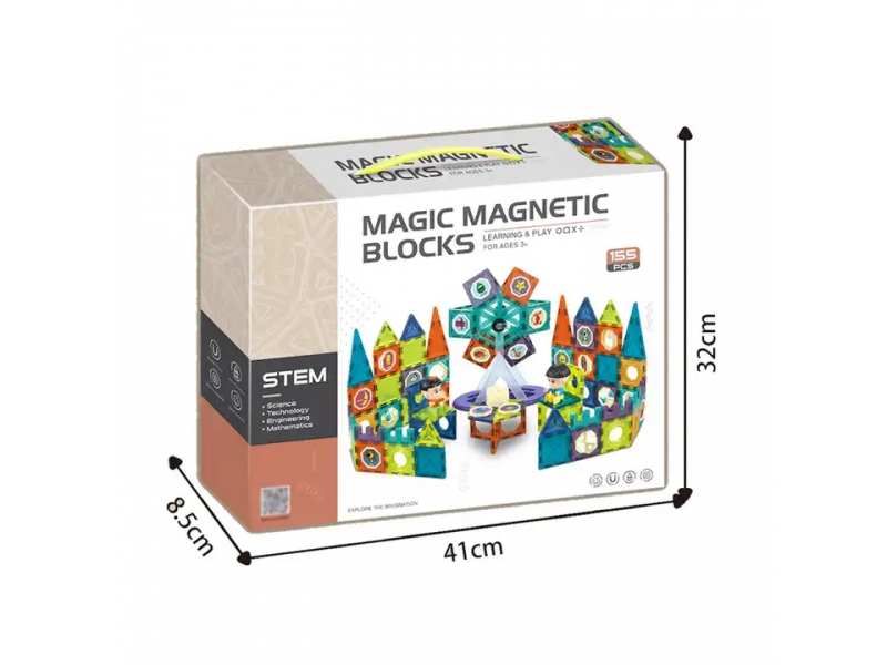 Set constructie AliBibi 155 piese incluse