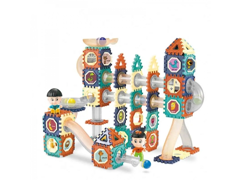Set de construit AliBibi 156 piese
