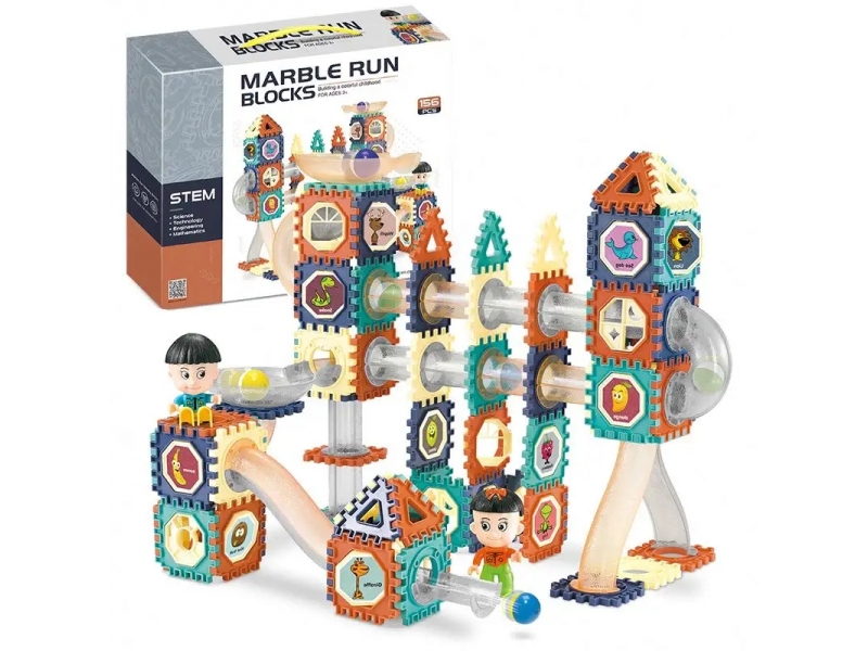 Set de construit AliBibi 156 piese