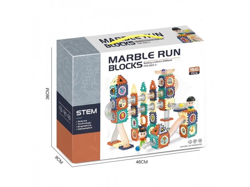 Set de construit AliBibi 156 piese