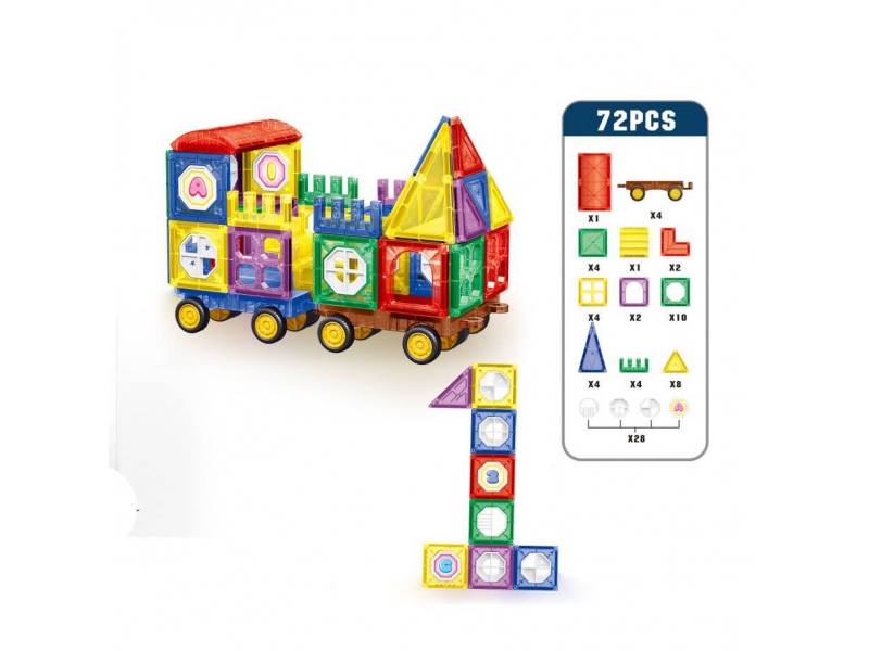 Set de construit magnetic AliBibi