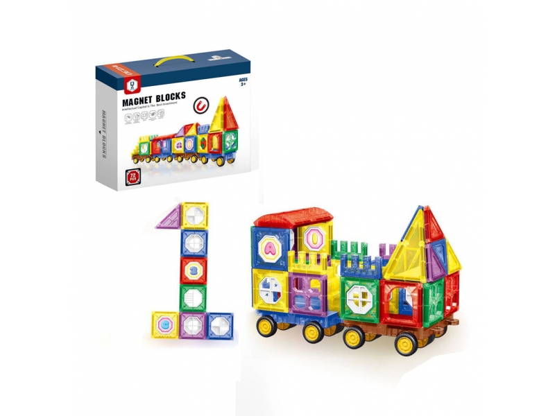 Set de construit magnetic AliBibi