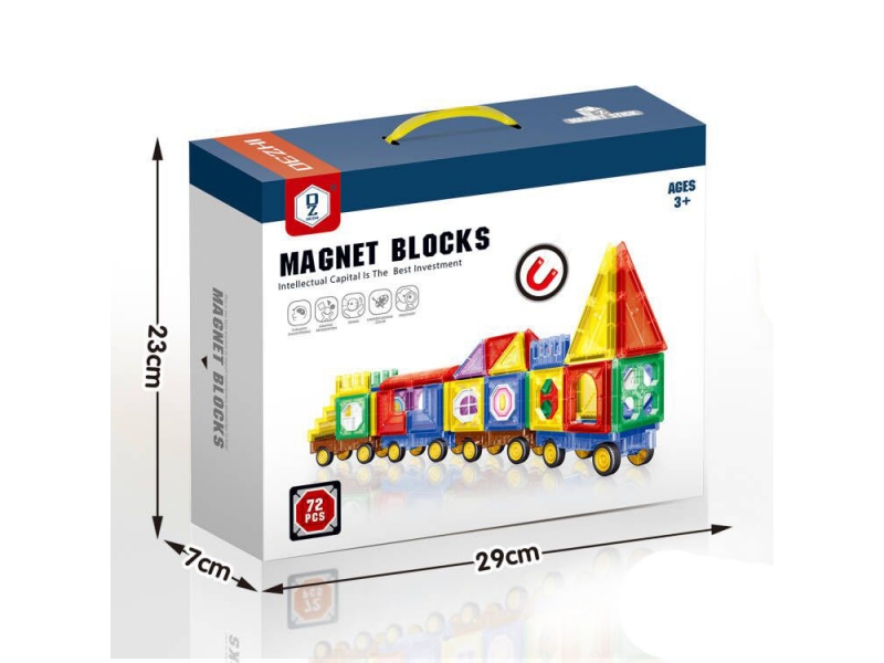 Set de construit magnetic AliBibi